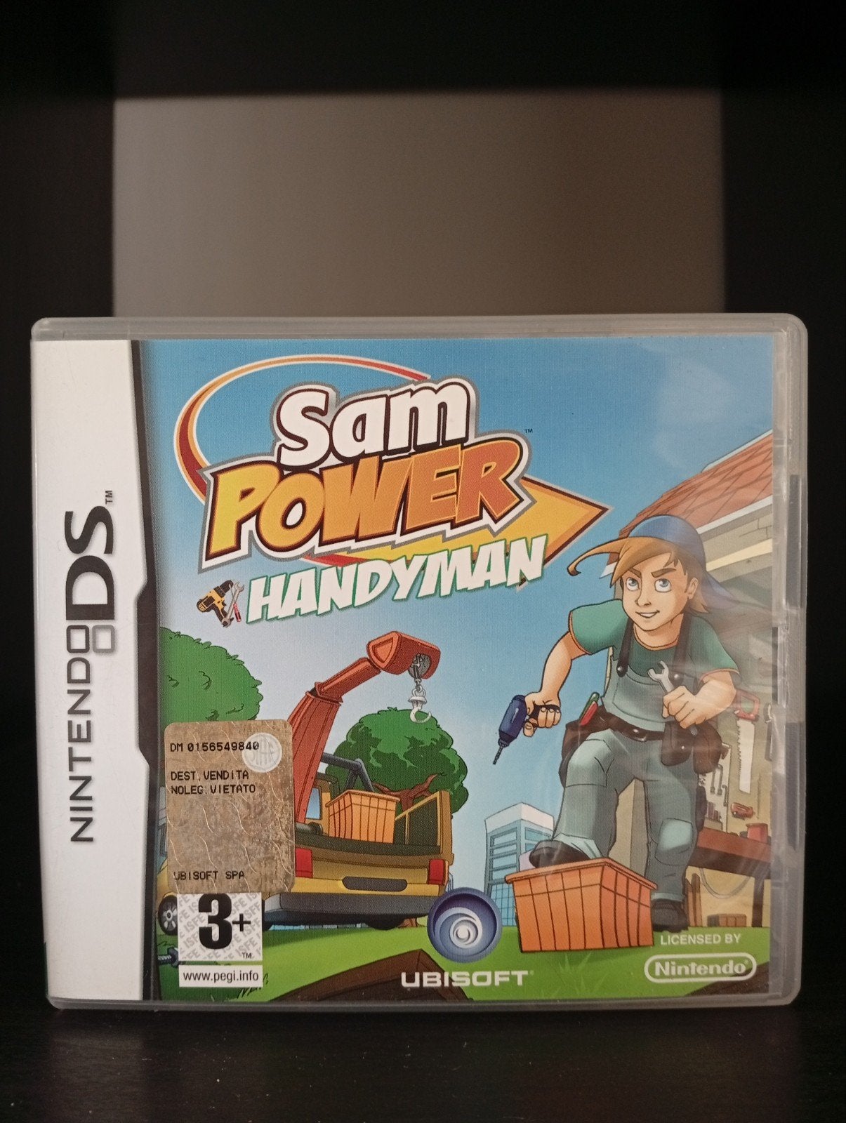 Sam Power Handyman Nintendo DS Game, Puzzel en Educatief, 1 speler, Ophalen of Verzenden, Zo goed als nieuw