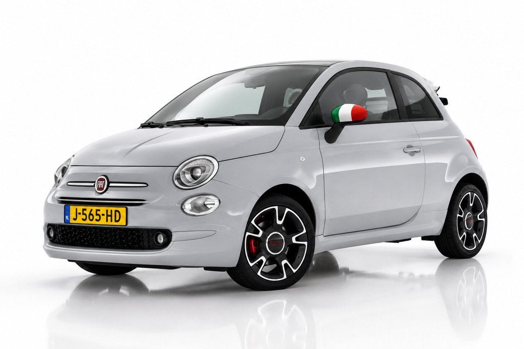Fiat 500 C 1.0 Hybrid Launch Edition | APPLE CARPLAY | CRUIS, Auto's, Fiat, Voorwielaandrijving, Cabriolet, 4 stoelen, Leder en Stof