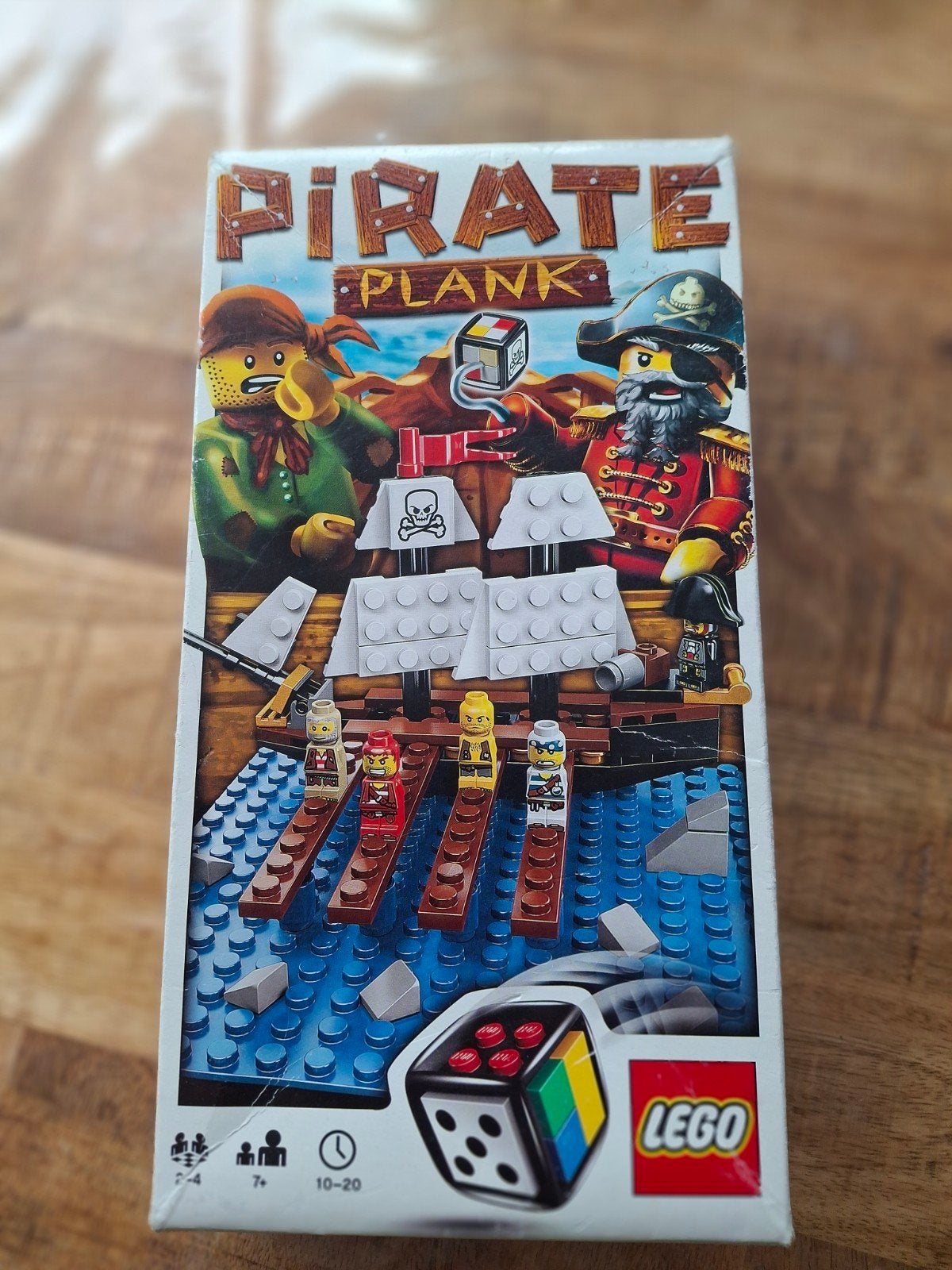 Lego Pirate Plank 3848 - Compleet met doos en instructies, Ophalen of Verzenden