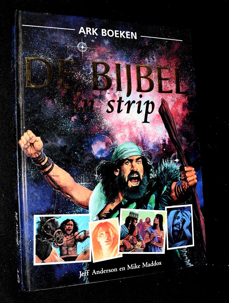De Bijbel In Strip - Jeff Anderson en Mike Maddox (Hardcover, Ophalen of Verzenden, Zo goed als nieuw, Christendom | Protestants