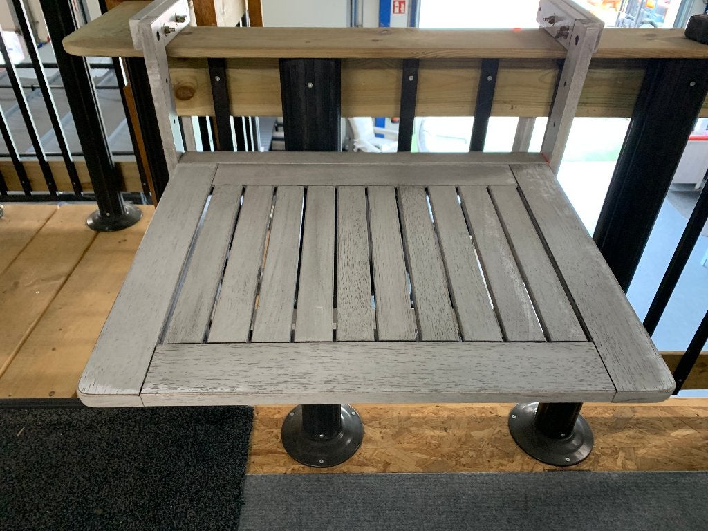 Balkon tafeltje, Tuin en Terras, Ophalen, Nieuw, Rechthoekig, Hout