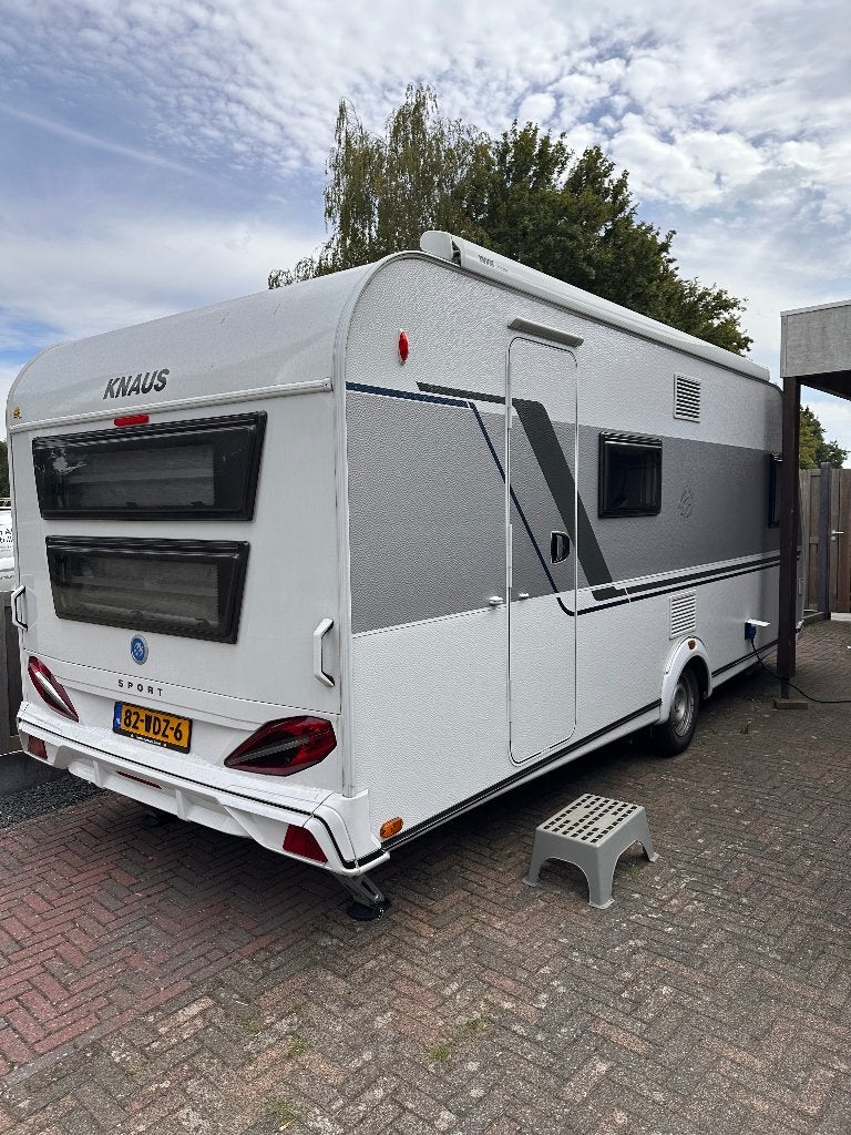 caravan Knaus Sport 540 FDK -2022 met airco, Vast bed, 7 tot 8 meter, Bedrijf, Knaus