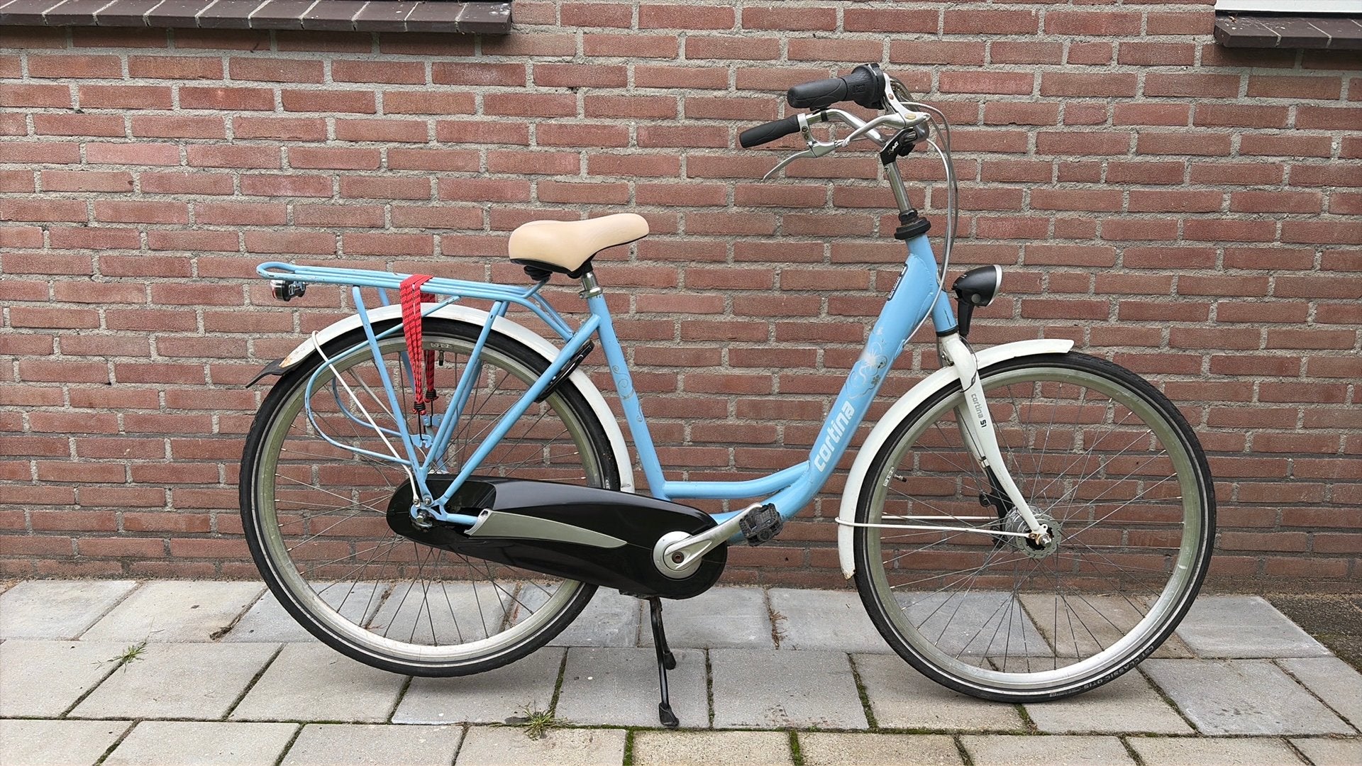 Hele leuke Cortina meidenfiets., Gebruikt, Versnellingen, 50 tot 53 cm, Trommelrem