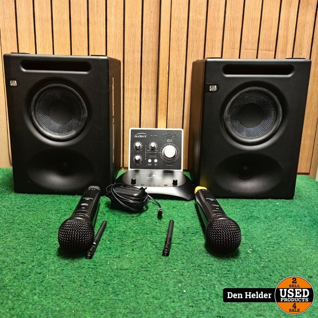 Presonus Eris E5 XT Complete Set met Mic - In Nette Staat, PreSonus, Gebruikt, https://www.presonus.com/contact-us, 18011 Grand Bay Court, Baton Rouge, LA 70809, Verenigde Staten