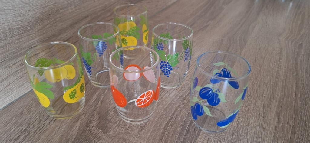Vintage glazen, Antiek en Kunst, Antiek | Glas en Kristal, Ophalen