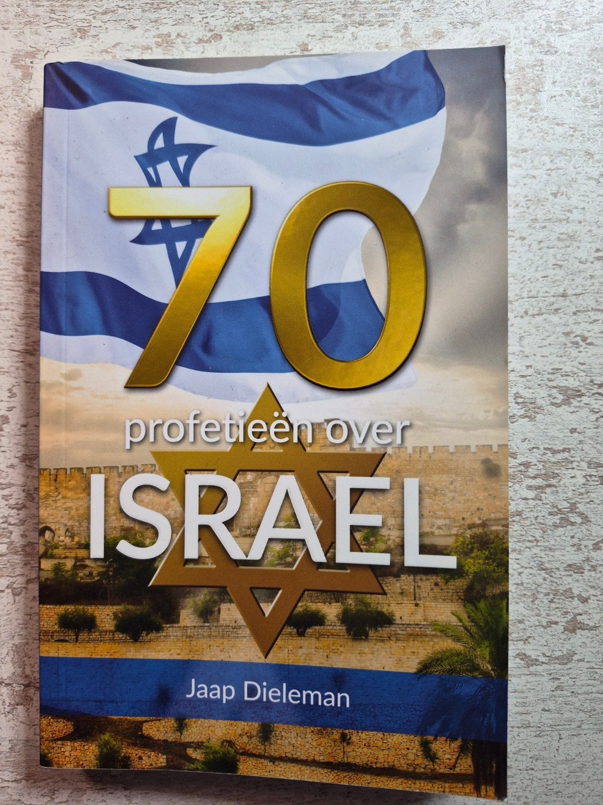 70 Profetieën over Israël - Jaap Dieleman, Ophalen of Verzenden, Zo goed als nieuw, Jaap Dieleman, Christendom | Protestants