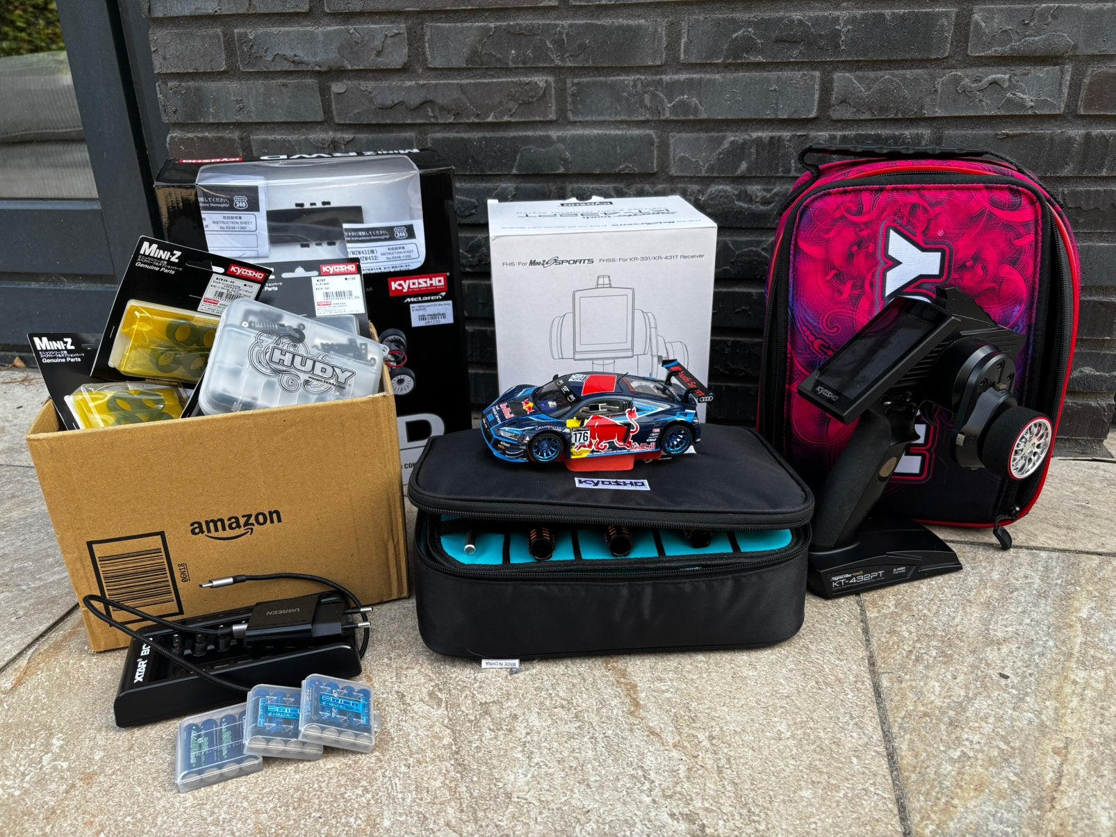 Kyosho Mini-Z MR-03 RWD Starter Kit (Pro), Elektro, Ophalen of Verzenden, Zo goed als nieuw, Auto onroad