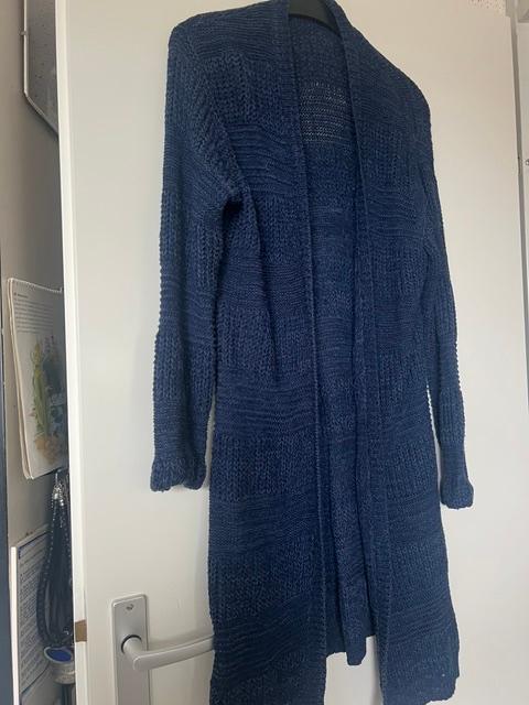 Donkerblauw vest HEMA XL (valt als 42), Kleding | Dames, Ophalen of Verzenden, Zo goed als nieuw, Maat 42/44 (L), Blauw