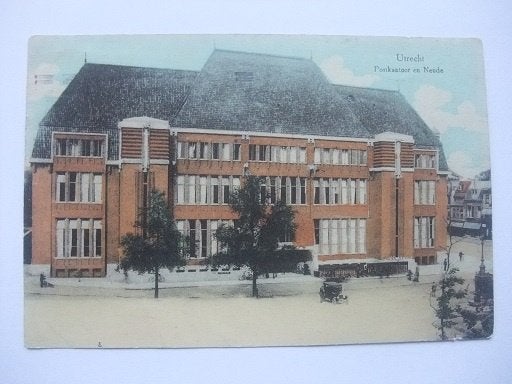 P334 Utrecht - Postkantoor Neude - 1928, Verzenden, 1920 tot 1940, Gelopen, Utrecht