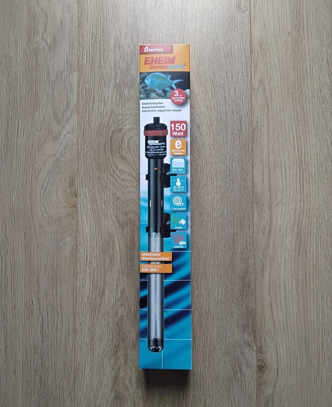 Eheim ThermoControl-E - 150 watt Verwarmingselement, Verlichting of Verwarming, Ophalen of Verzenden, Zo goed als nieuw, Verwarming