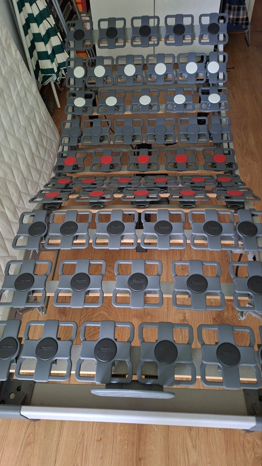 te koop tempur elect. verstelbaar, Ophalen, Eenpersoons, 200 cm, 90 cm