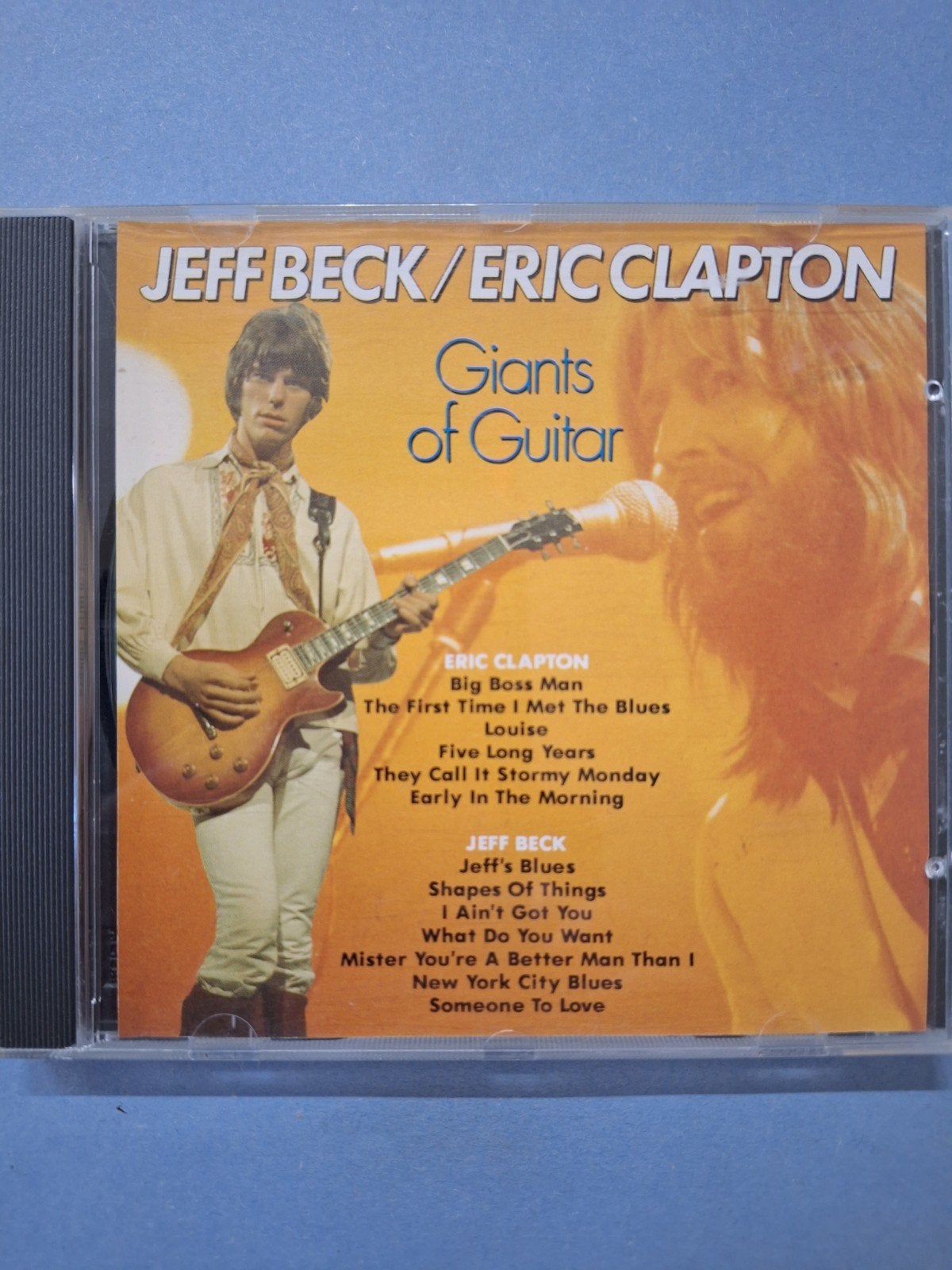 Jeff Beck / Eric Clapton - Giants of Guitar CD, Cd's en Dvd's, Ophalen of Verzenden, Zo goed als nieuw, Blues Rock, Album