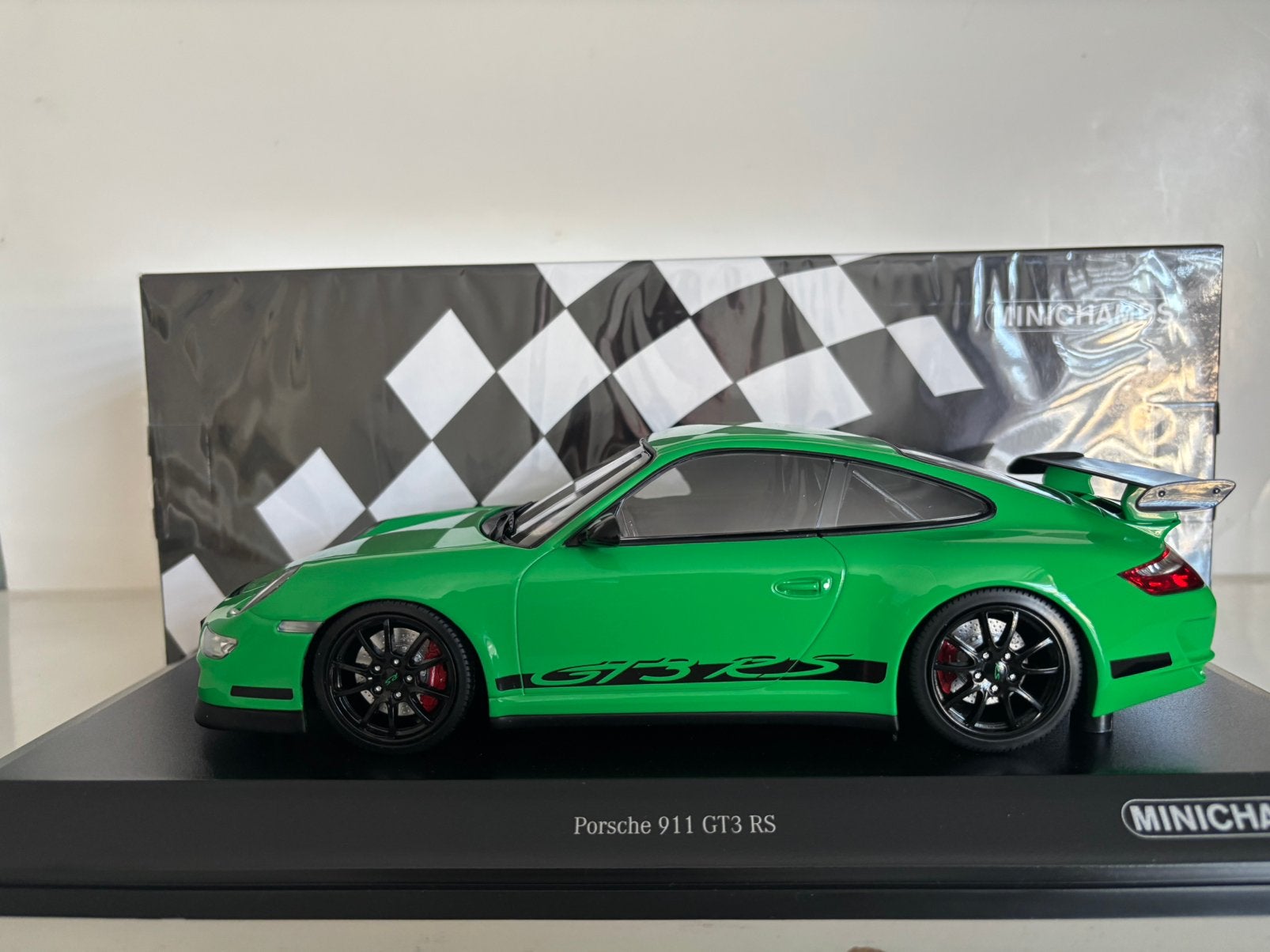 Porsche 911 GT3 RS  2007 1:18 (nieuw), Verzenden, Nieuw, Auto, MiniChamps