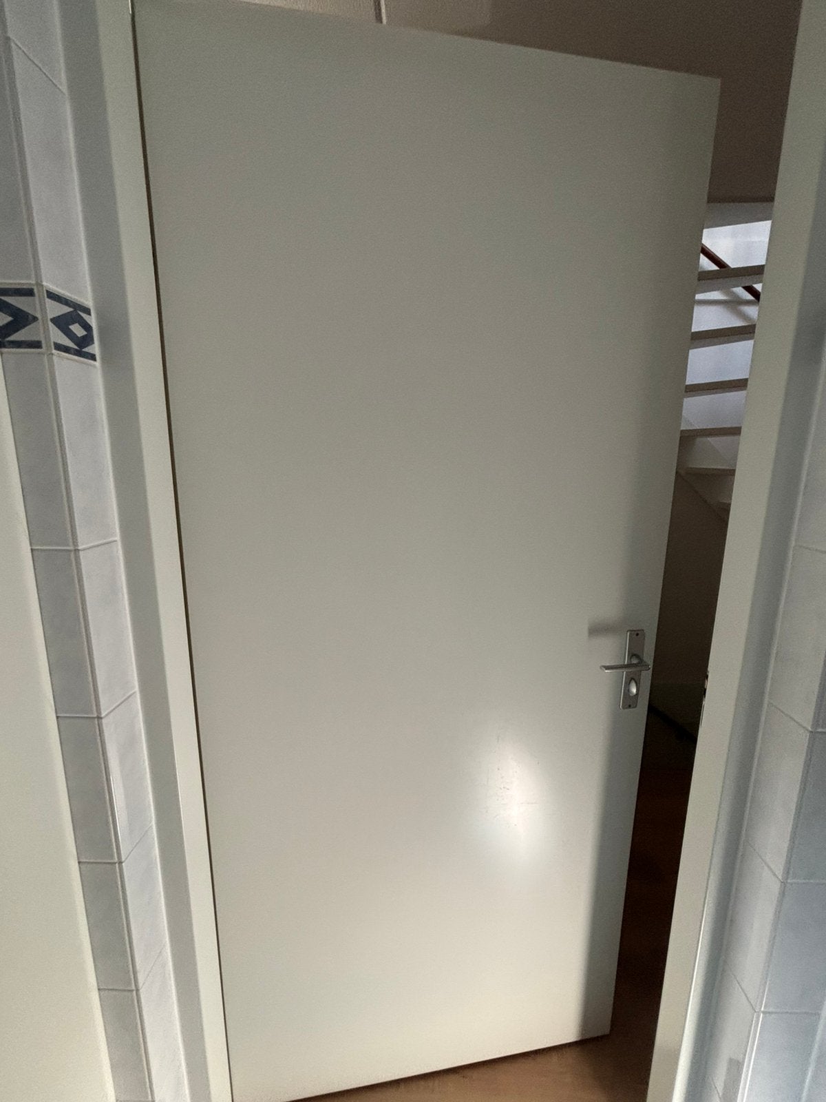 Svedex badkamer deur RAL 9010, Doe-het-zelf en Verbouw, Ophalen, Zo goed als nieuw, Binnendeur, 215 cm of meer