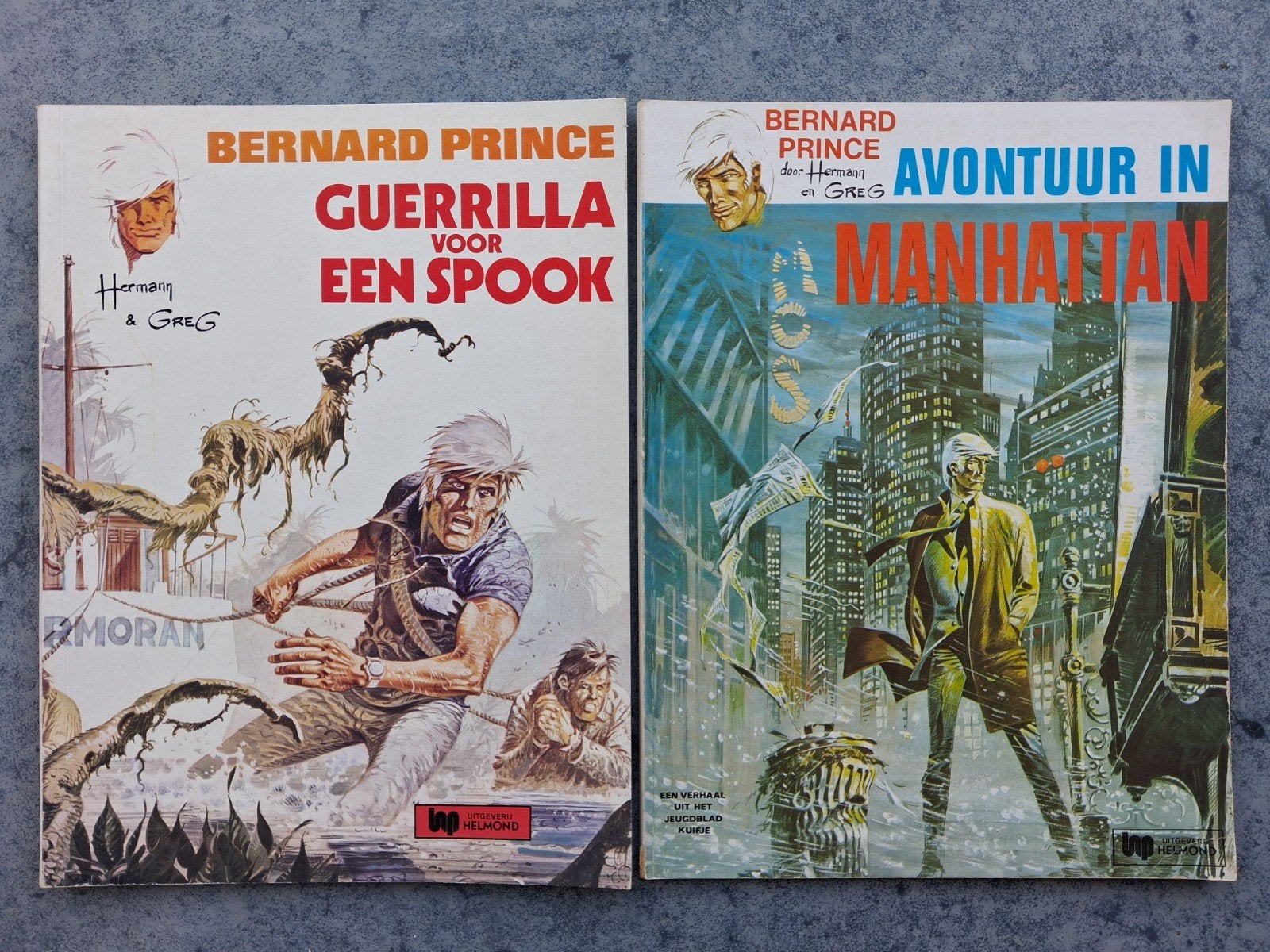 Bernard Price 2x  |  Zie omschrijving €0,50, Gelezen, Hermann en Greg, Complete serie of reeks, Ophalen of Verzenden