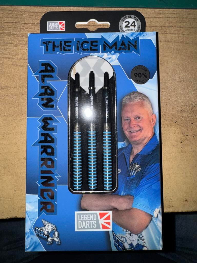 Nieuwe Alan Warriner Legend Darts - The Iceman, Legend darts, ., Nieuw, Ophalen of Verzenden