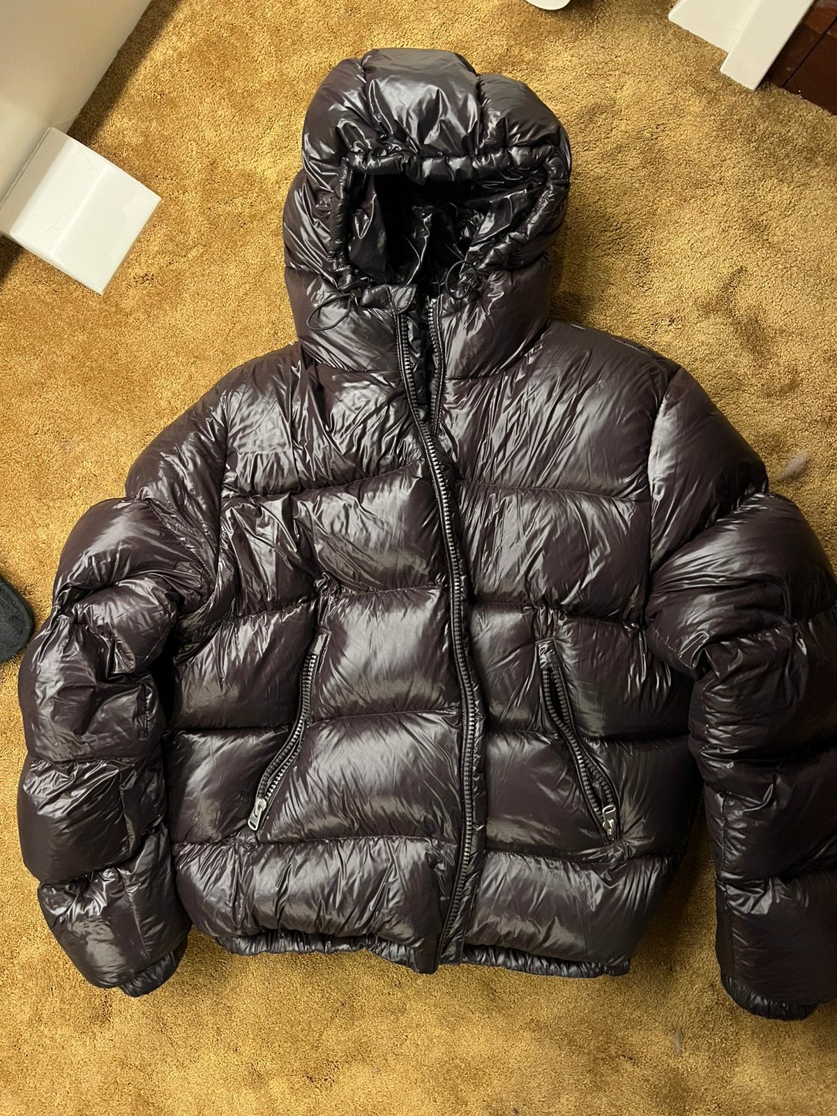 Zara puffer jas, Kleding | Heren, Jassen | Winter, Verzenden, Zo goed als nieuw, Maat 52/54 (L), Zwart