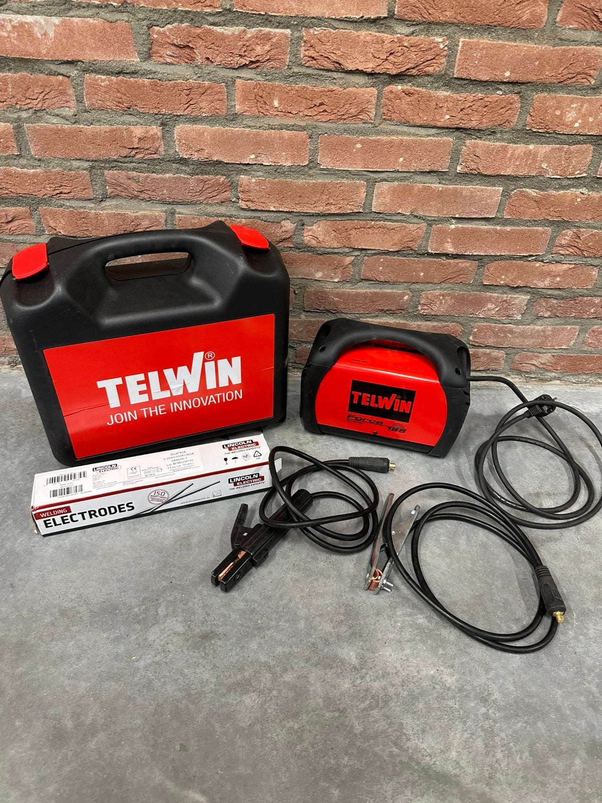 Telwin Force 165 Inverter Lasapparaat met Elektroden, Ophalen, Zo goed als nieuw, Minder dan 150 ampère, Inverter