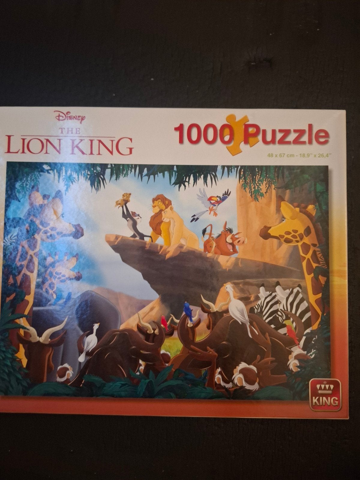 Disney legpuzzels 1000 stukjes - 5 stuks, Ophalen, 500 t/m 1500 stukjes, Gebruikt, Legpuzzel