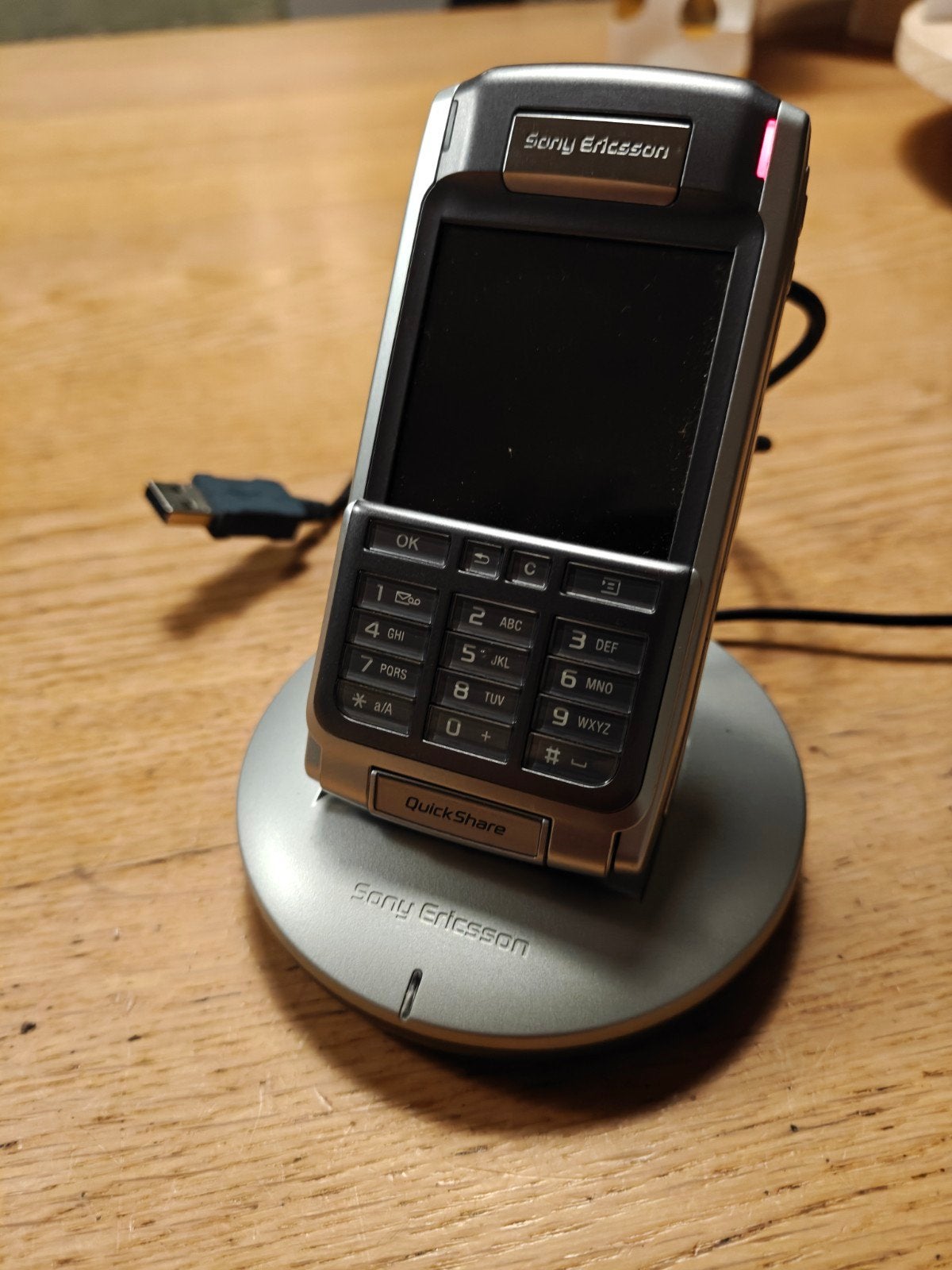 Sony Ericsson P910i Ambient Silver met QWERTY toetsenbord, Telecommunicatie, Mobiele telefoons | Sony, Ophalen of Verzenden, Zilver