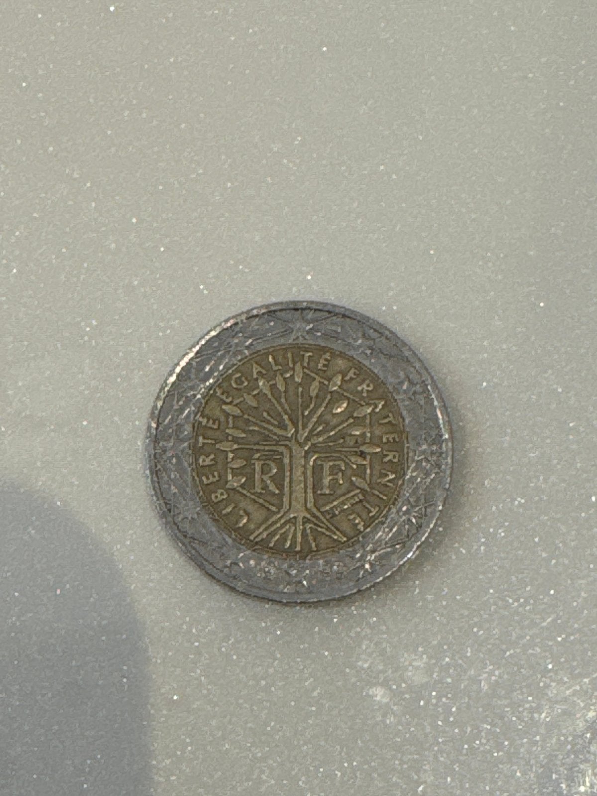 2 Euro munt uit Frankrijk, Ophalen of Verzenden, Frankrijk, 2 euro, Losse munt