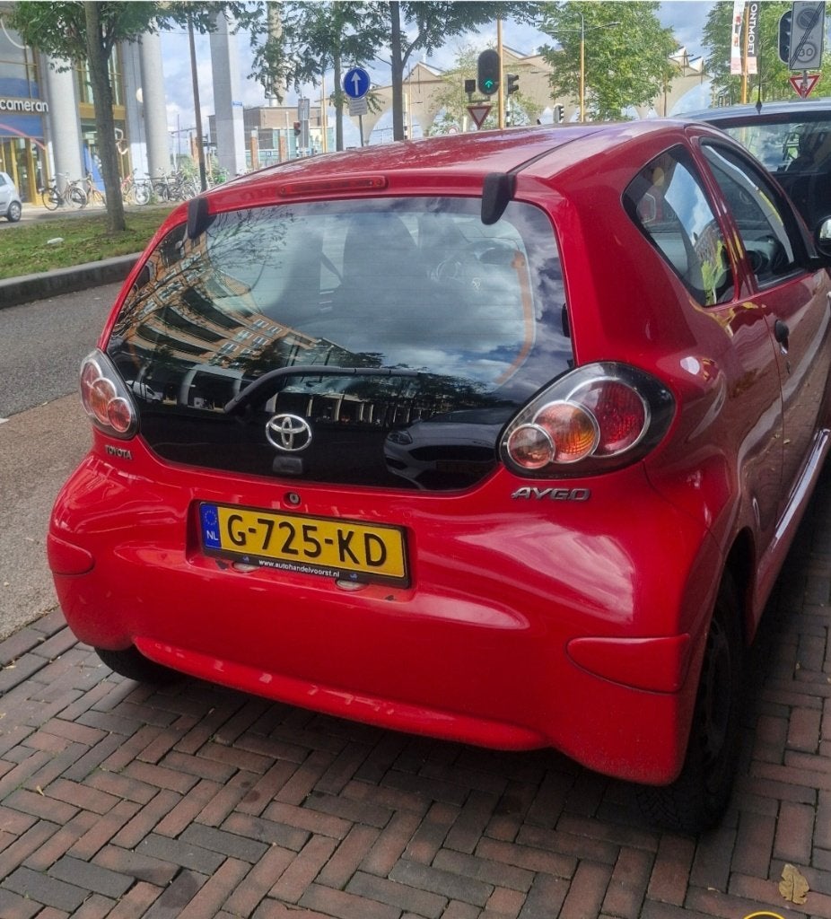 Toyota aygo 1.0 Bj 2011, Ophalen of Verzenden, Gebruikt, Toyota, Spatbord
