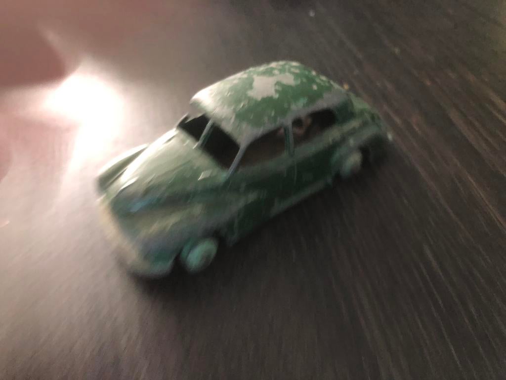 1:43 Oude Morris Oxford Dinky Toys, Ophalen of Verzenden, Gebruikt, Auto, Dinky Toys