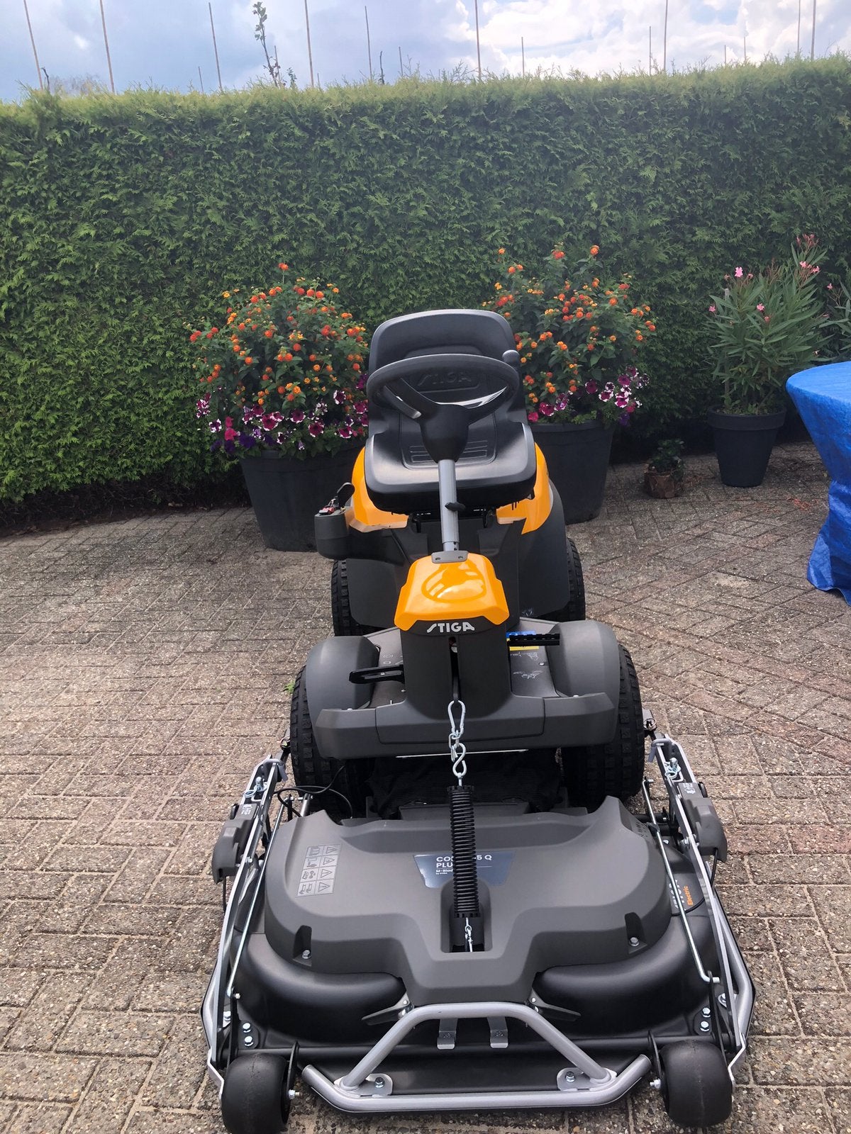 Stiga park 500 incl. Maaidek combi 95 Q plus, Ophalen, Stiga, Nieuw, Mulchfunctie