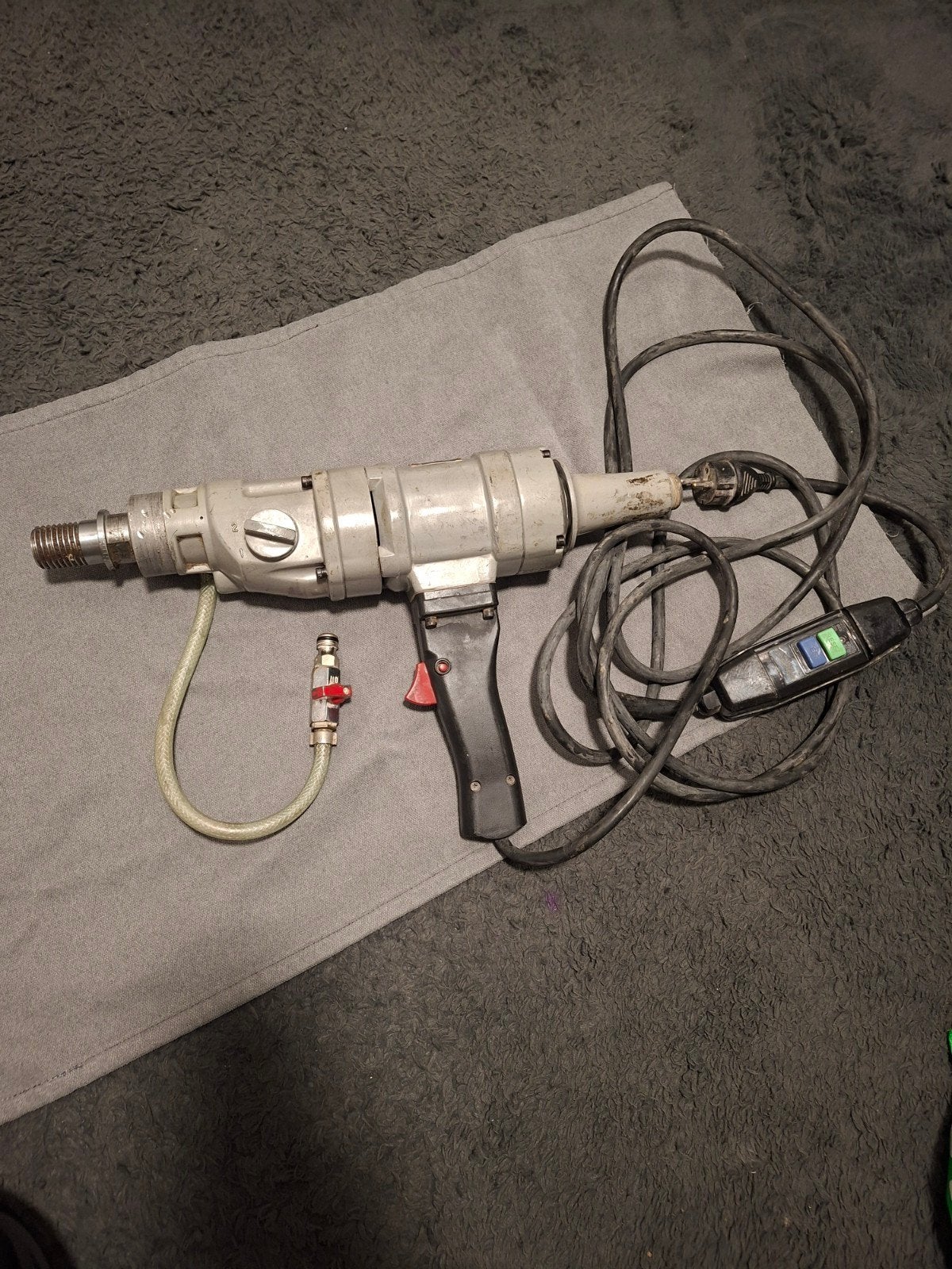 Diamantboormachine - Krachtige boor voor harde materialen, Ophalen of Verzenden, Gebruikt, 600 watt of meer, Boormachine