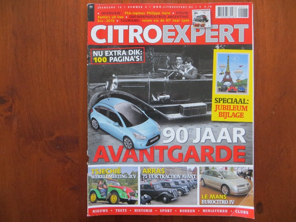 CitroExpert 77 ElectroCitro IV, Citroën 90 jr Avantgarde, Ophalen of Verzenden, Gelezen, Citroën