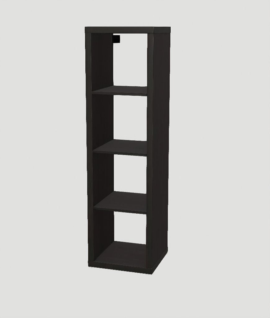 Kallax kast Ikea 4 vakken, Huis en Inrichting, Ophalen, Minder dan 50 cm, 100 tot 150 cm, Teakhout