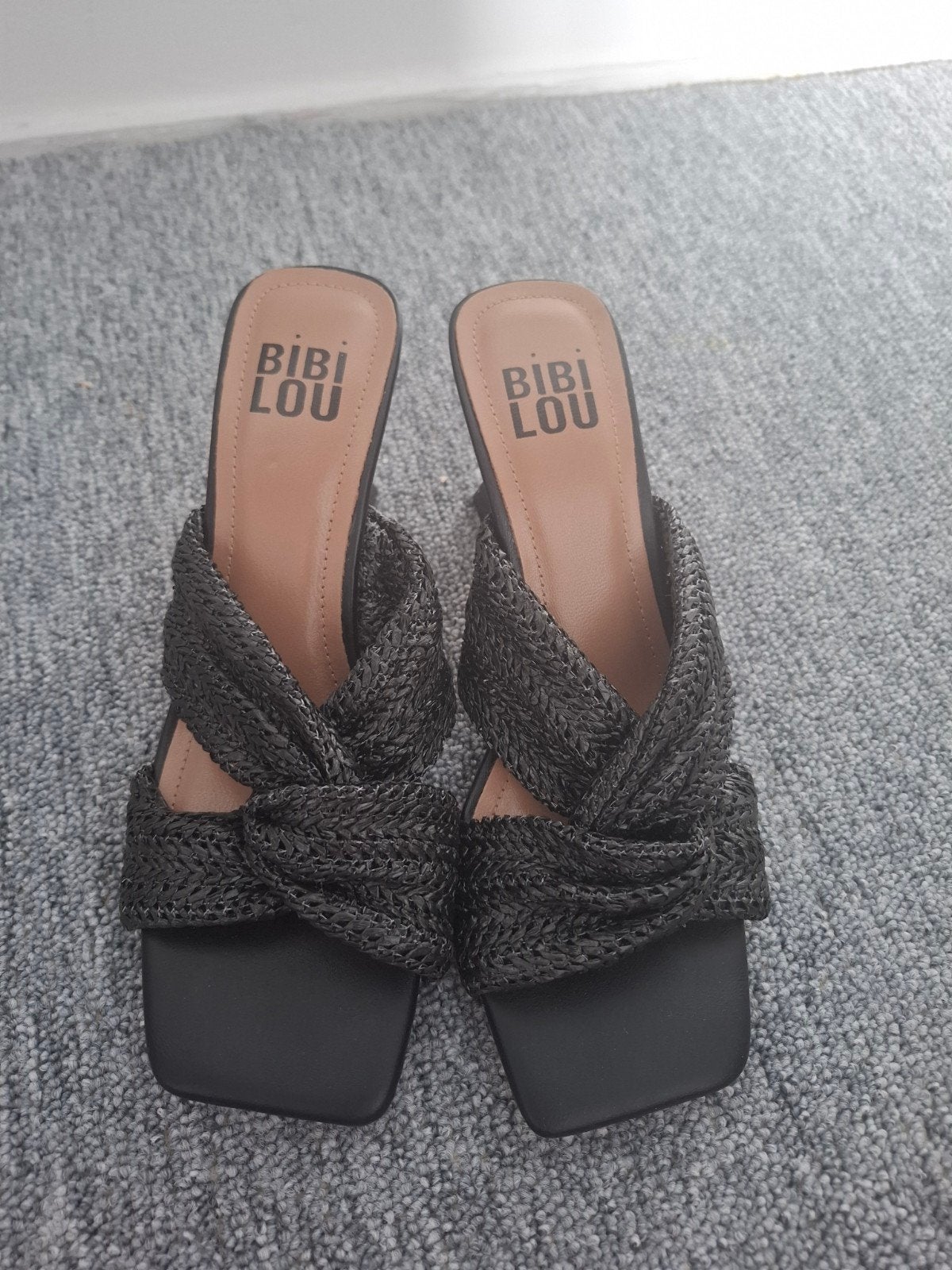 Bibi Lou Sandalen Maat 37 - Zo goed als nieuw, Zwart, Bibilou, Ophalen of Verzenden, Zo goed als nieuw