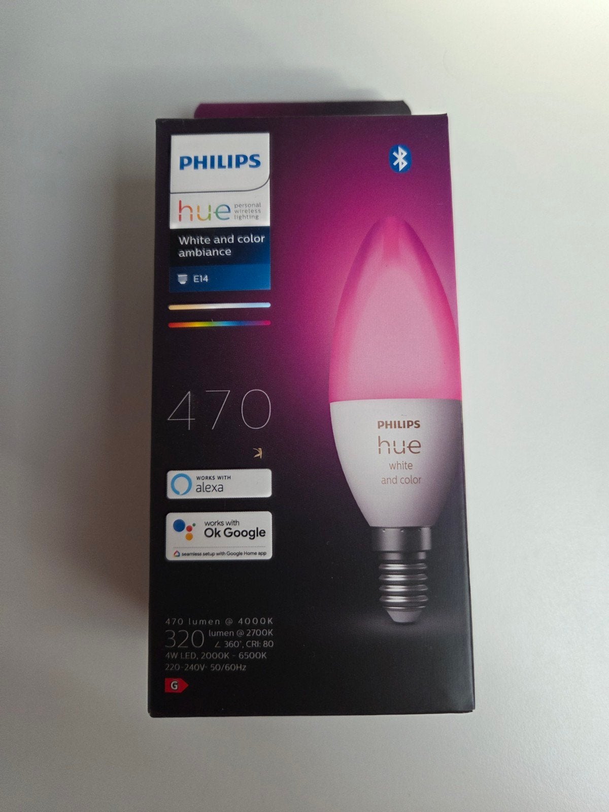 Philips Hue E14 White and Color Ambiance LED Lamp, Ophalen of Verzenden, Philips Hue