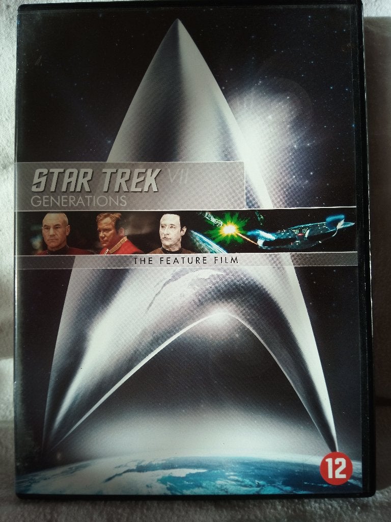 Star Trek - Generations (DVD Film), Vanaf 12 jaar, Ophalen of Verzenden, Zo goed als nieuw, Science Fiction