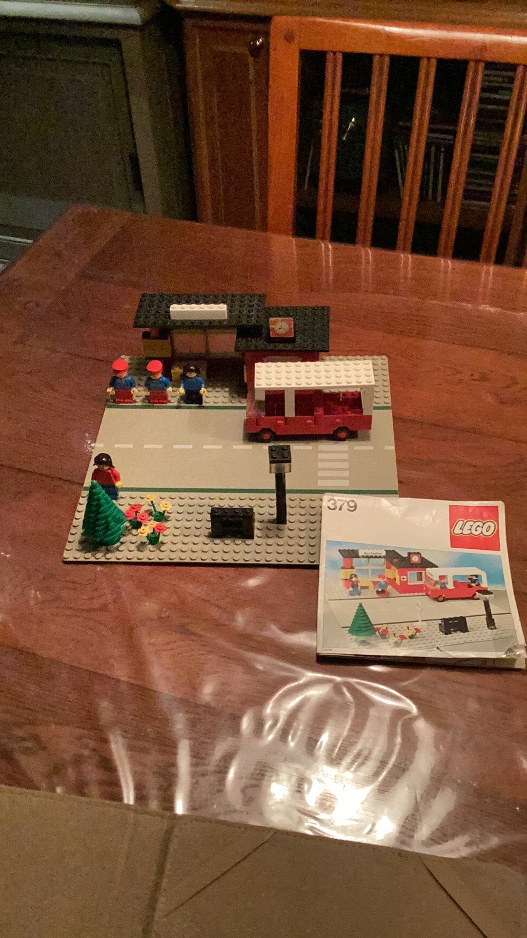 Legoland set 379 bus station met bouwbeschrijving, Lego, Inclusief instructies, Ophalen of Verzenden, Zo goed als nieuw