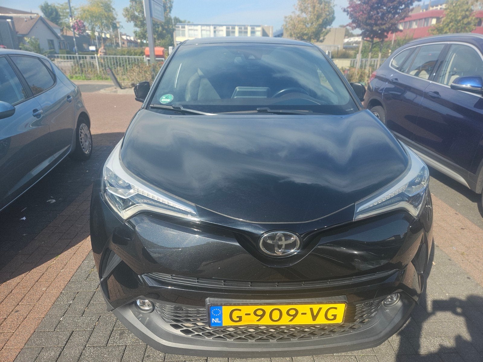 Toyota C-HR 1.2 Turbo 116pk 2017 Zwart, Auto's, Voorwielaandrijving, Zwart, Handgeschakeld, 115 pk