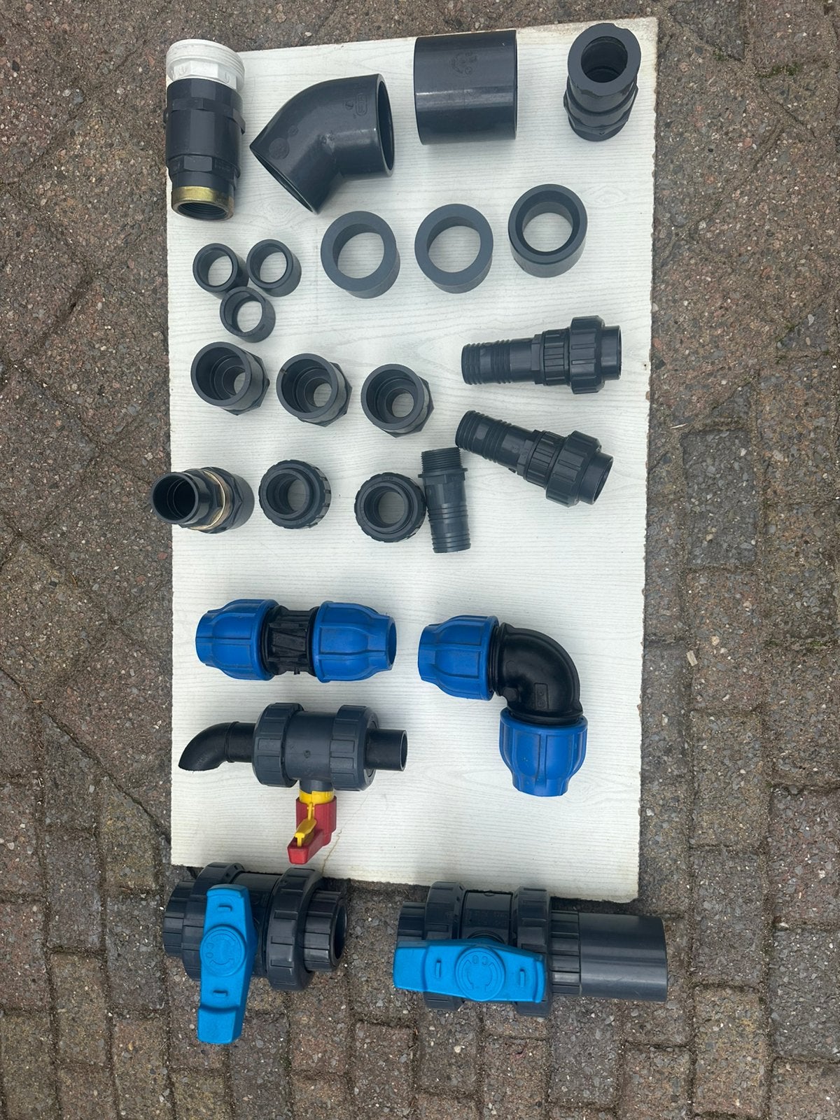 FIP PVC Kranen & Aansluitingen voor Vijver (63, 40 mm), Tuin en Terras, Ophalen of Verzenden, Nieuw