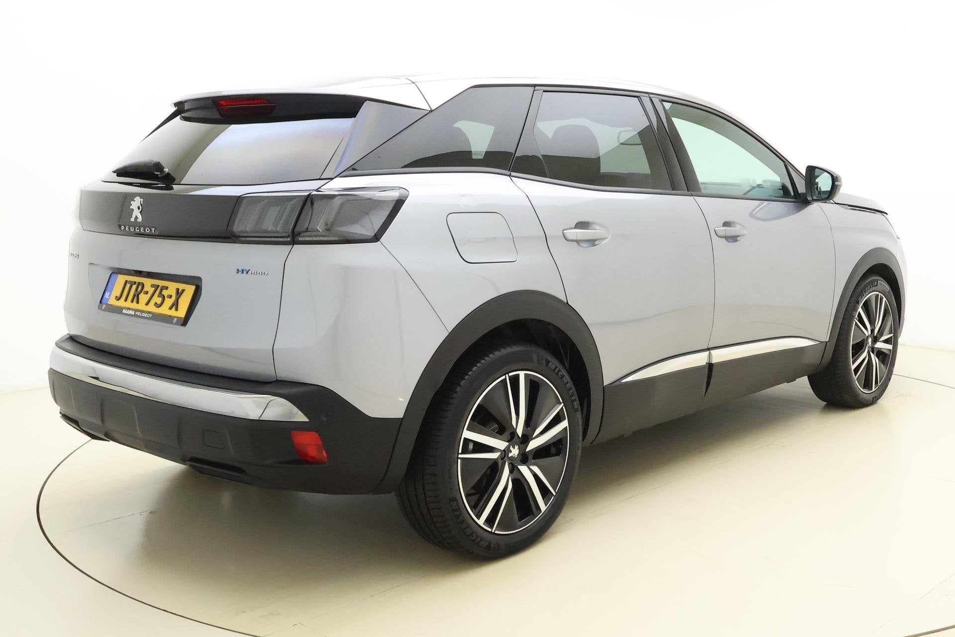 Peugeot 3008 1.6 HYbrid 180 Allure Pack Business | 19 inch |, Auto's, Euro 6, 181 pk, Leder en Stof, Plug-in hybride
