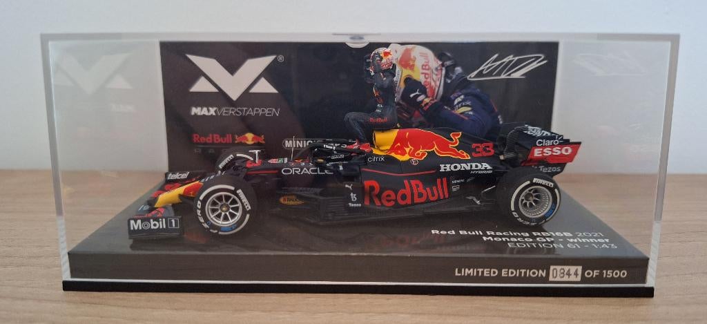 Max Verstappen GP Monaco 2021, Ophalen of Verzenden, Nieuw, Formule 1