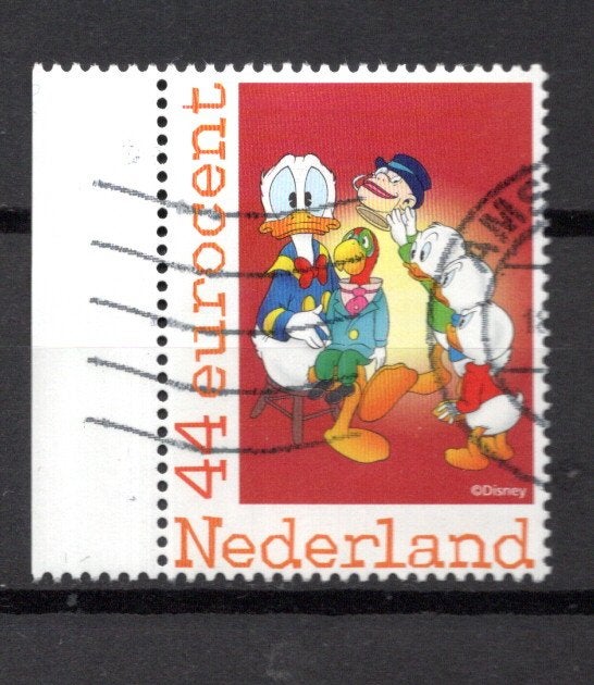 gestempelde zegel. persoonlijke: Donald duck, Postzegels en Munten, Postzegels | Nederland, Ophalen of Verzenden, Na 1940, Gestempeld
