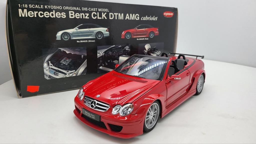 Mercedes Benz CLK DTM AMG Cabriolet, Ophalen of Verzenden, Nieuw, Auto, Kyosho