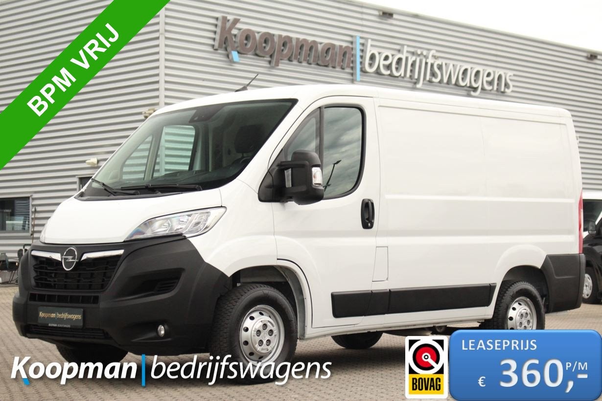 Opel Movano 2.2D 140pk L1H1 3.5t | Cruise | Carplay/Android, Auto's, Voorwielaandrijving, Gebruikt, 4 cilinders, 1905 kg