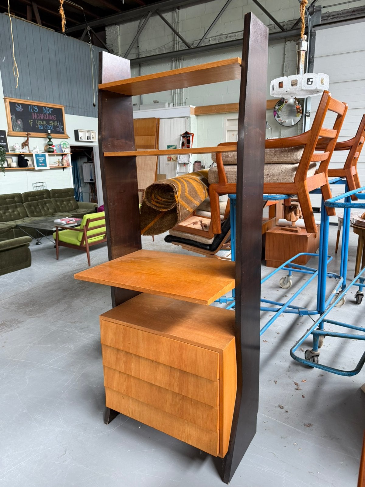 Vintage kast ladekast wandkast, Ophalen, Gebruikt, C, G