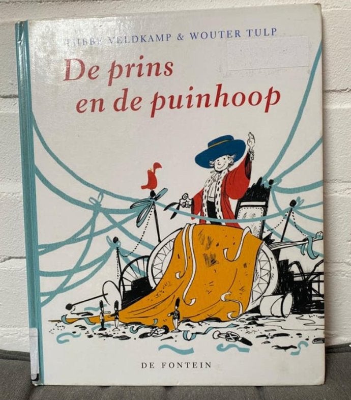 De prins en de puinhoop - Tibbe Veldkamp en Wouter Tulp, Ophalen of Verzenden, Gelezen, Prentenboek