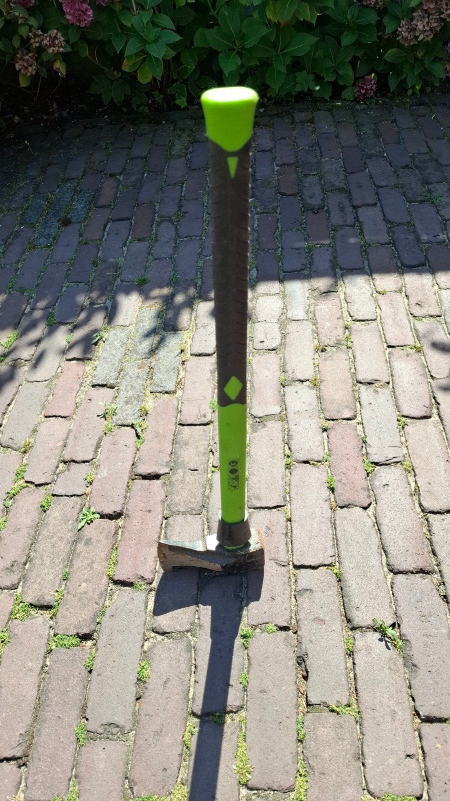 Hakbijl - Splijtbijl - Hamer - Groen/Zwart, Ophalen, Gebruikt, Hamer, Overige merken