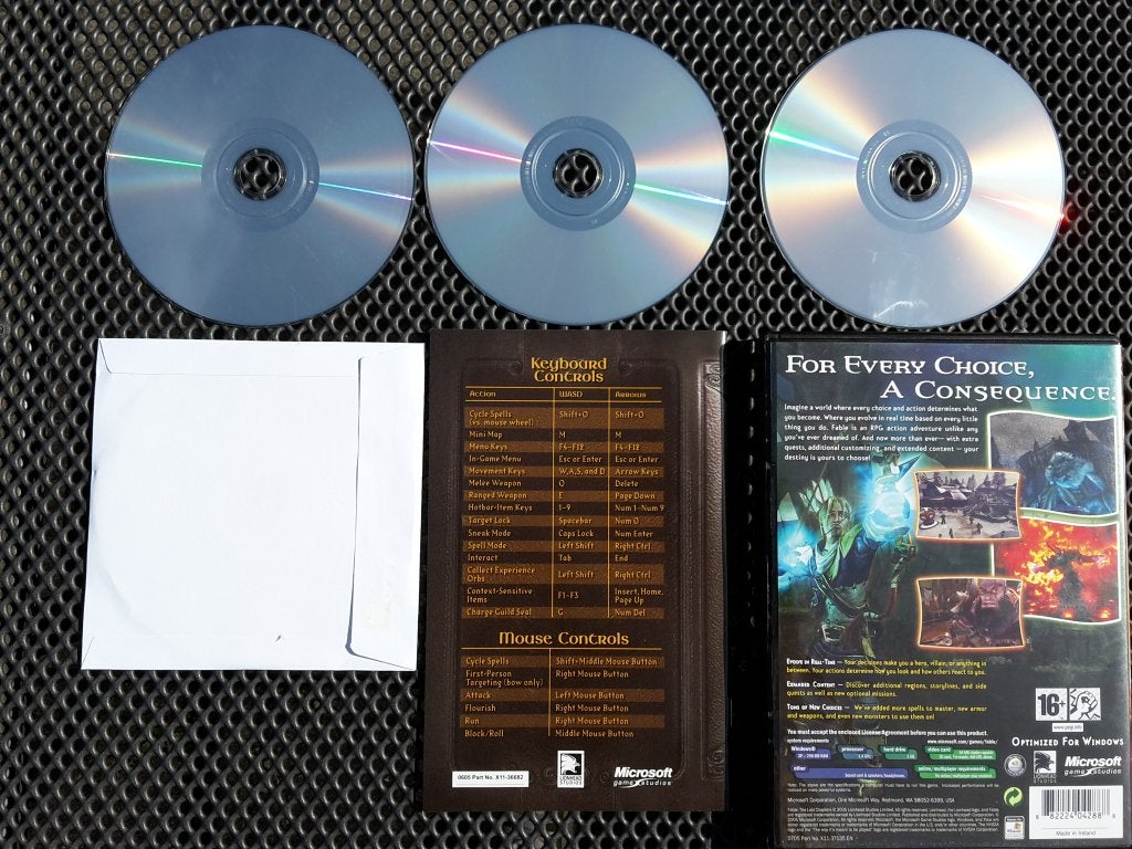 PC Game - Fable the Lost Chapters - CD rom, Avontuur en Actie, 1 speler, Ophalen of Verzenden, Zo goed als nieuw