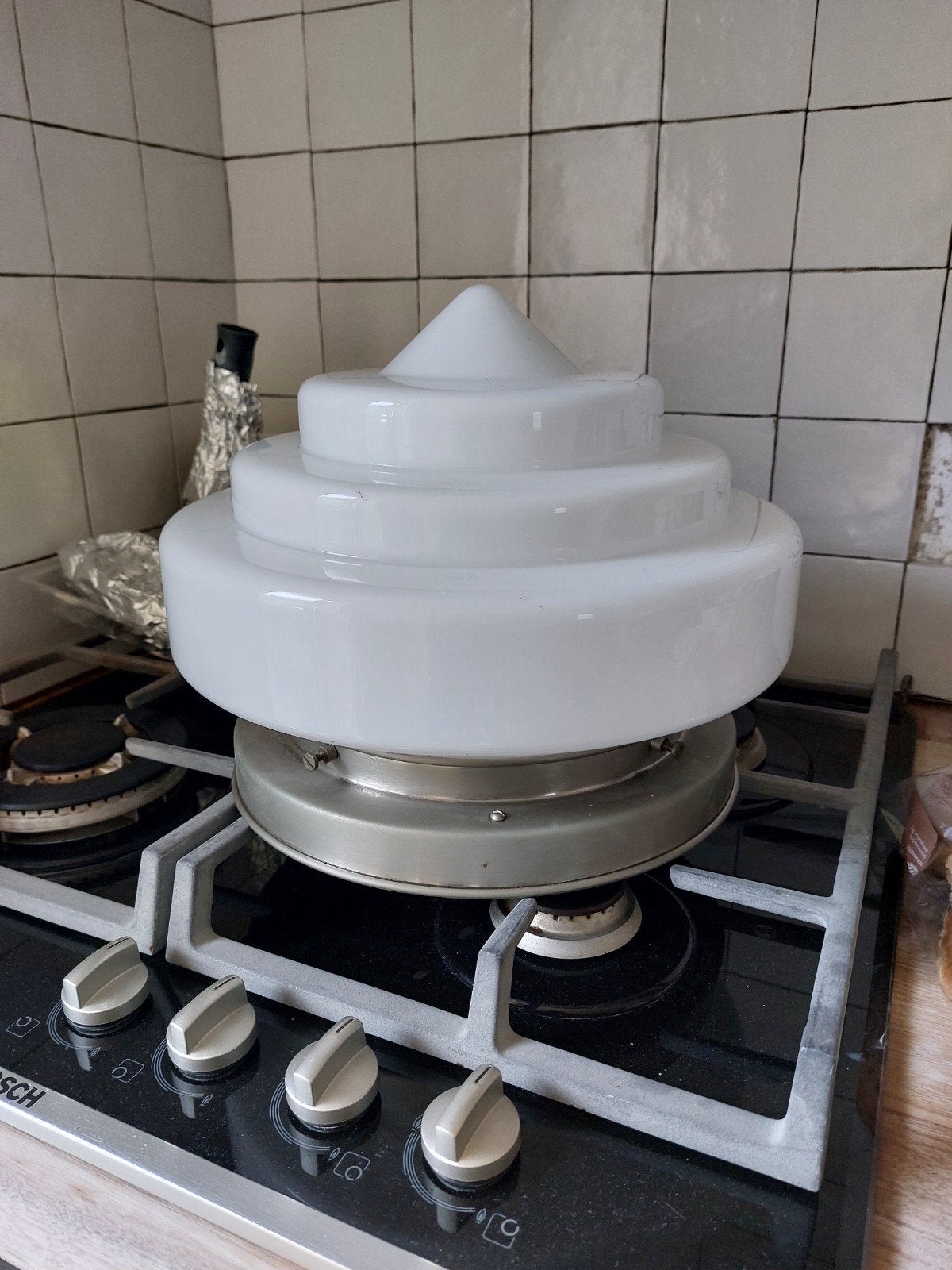 Gispen plafondlamp, Huis en Inrichting, Lampen | Plafondlampen, Ophalen, Gebruikt