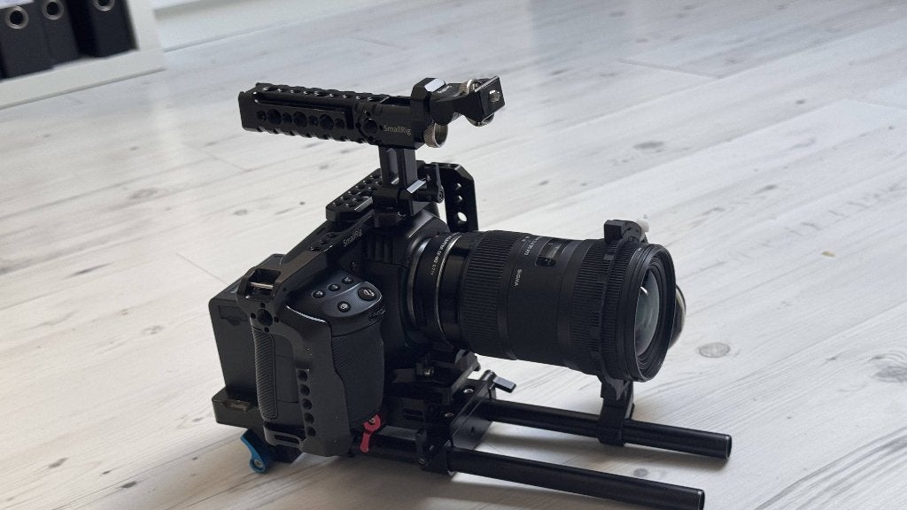 Blackmagic 4K Cinema Camera RIG met Sigma 18-35mm, Overige merken, Overige soorten, Zo goed als nieuw, Camera