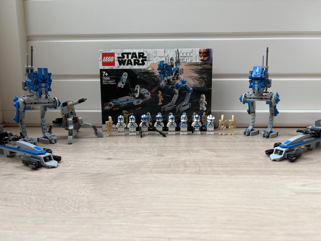 2x lego 75280 501st clone troopers 1x 75345, Star Wars, Lego, Overige typen, Ophalen of Verzenden