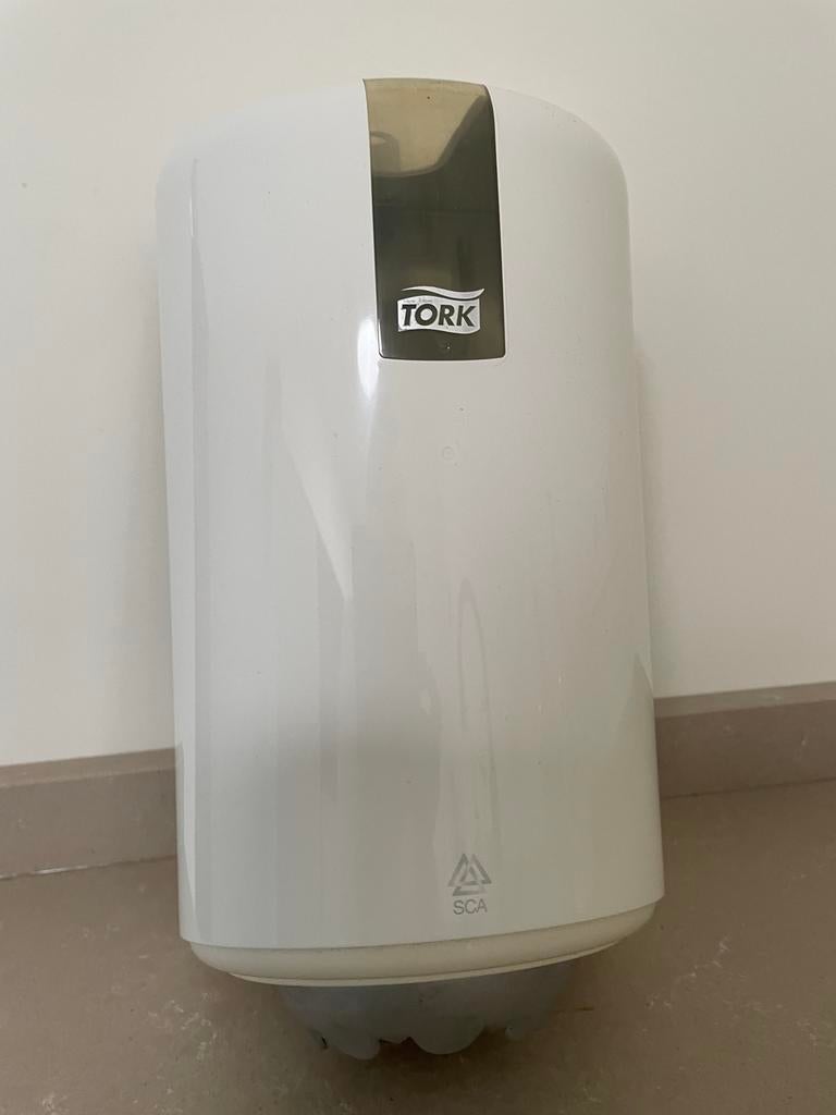 Tork SCA Handdoekdispenser - Wit, Ophalen, Gebruikt